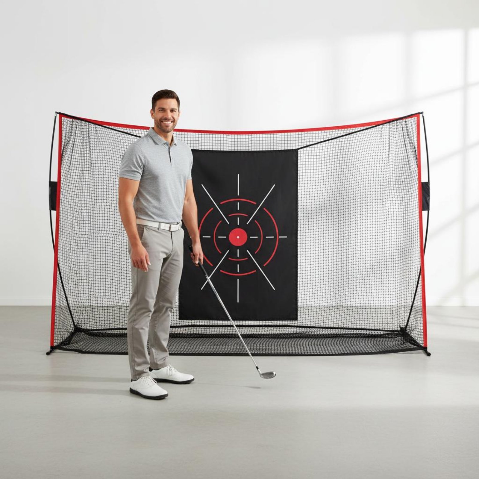 Practice Net Hitting - Golf Practice Net Easy Installation Golf