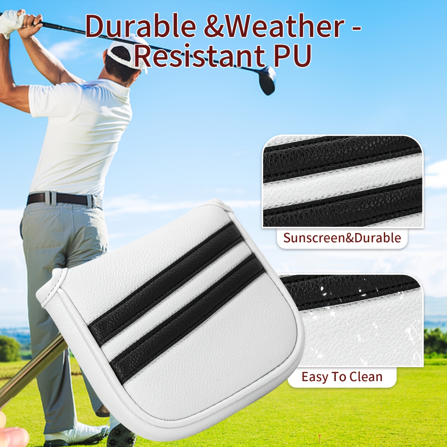 1pc Double Bar Stripes Style G - đánh giá và giá Golf Equipment Organizer
