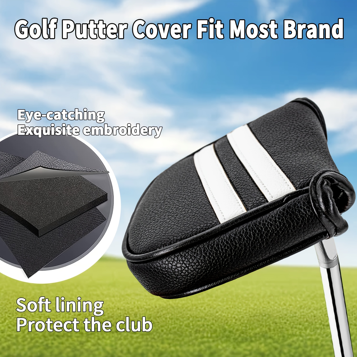 1pc Double Bar Stripes Style G - đánh giá và giá Golf Equipment Organizer