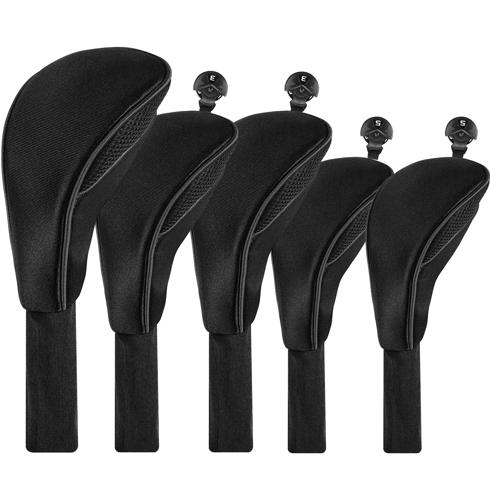 5pcs Golf Club Head Covers for - đánh giá và giá Golf Equipment Organizer