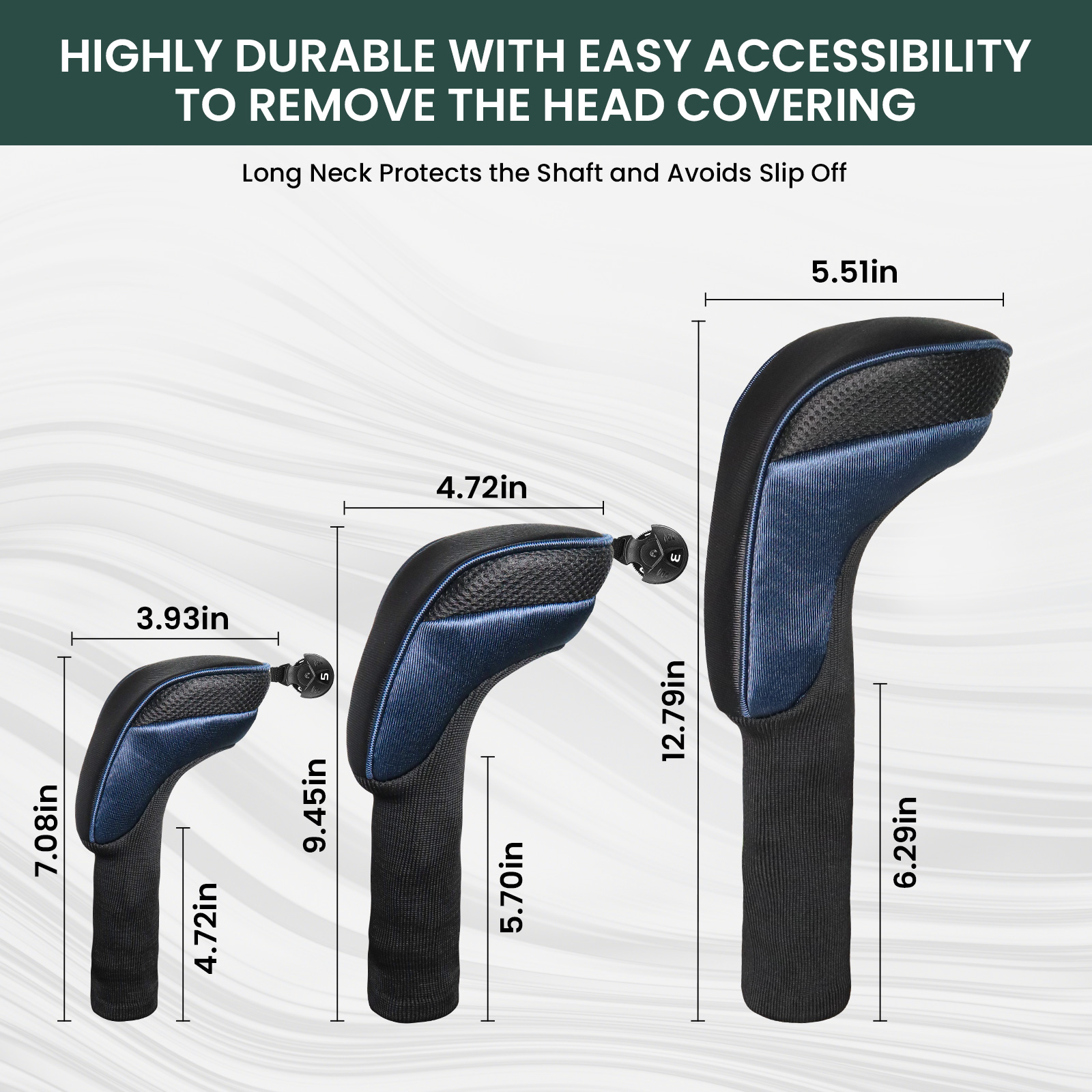 5pcs Golf Club Head Covers for - đánh giá và giá Golf Equipment Organizer