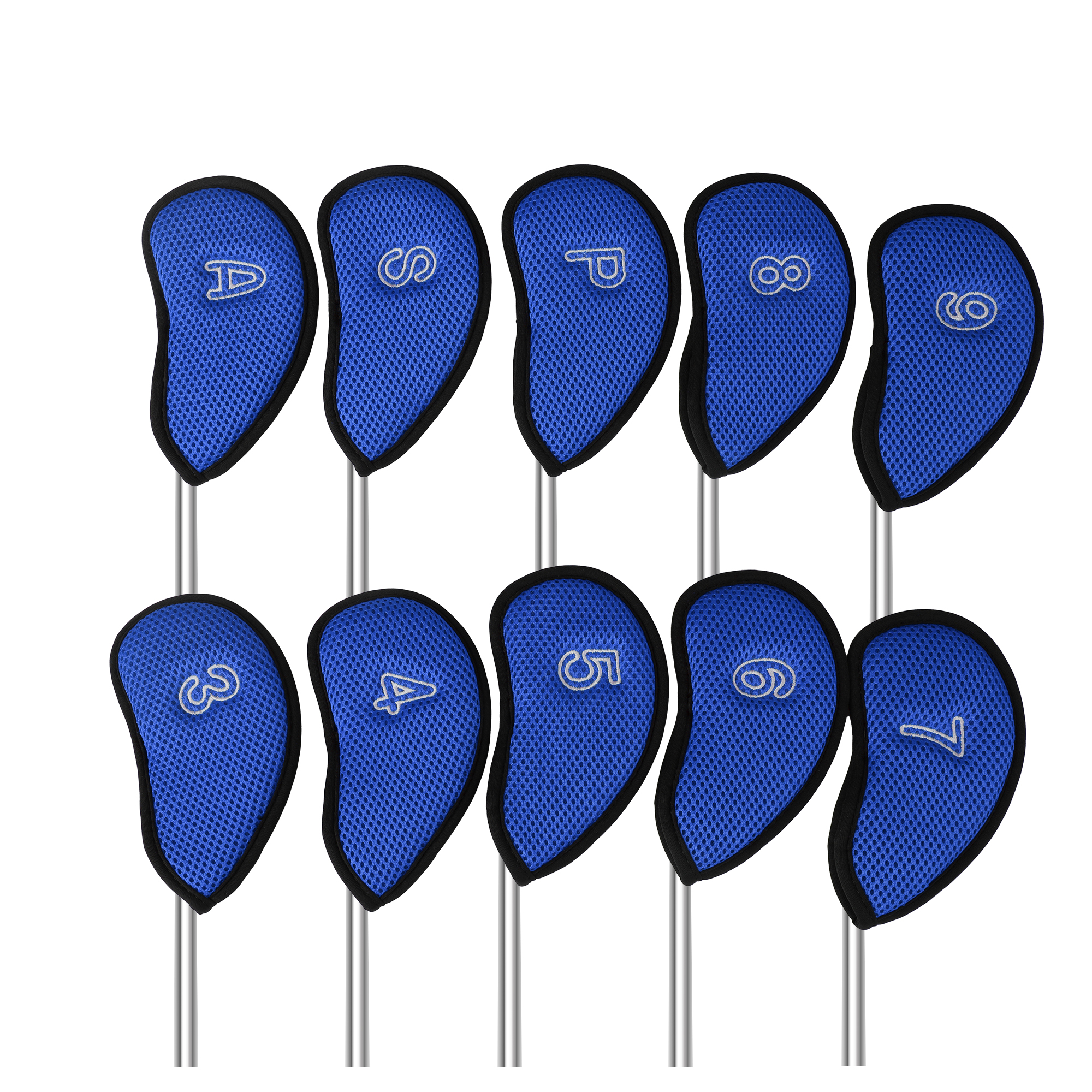 10 Pieces / Set. Golf Iron Hea - đánh giá và giá Golf Equipment Organizer