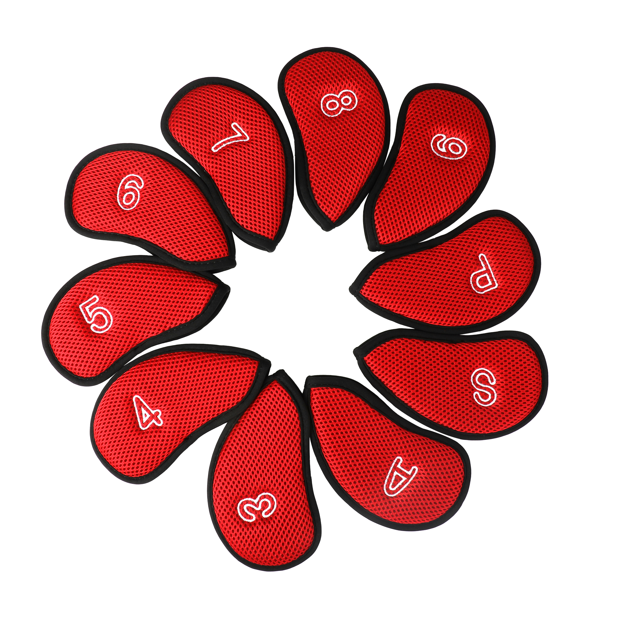 10 Pieces / Set. Golf Iron Hea - đánh giá và giá Golf Equipment Organizer