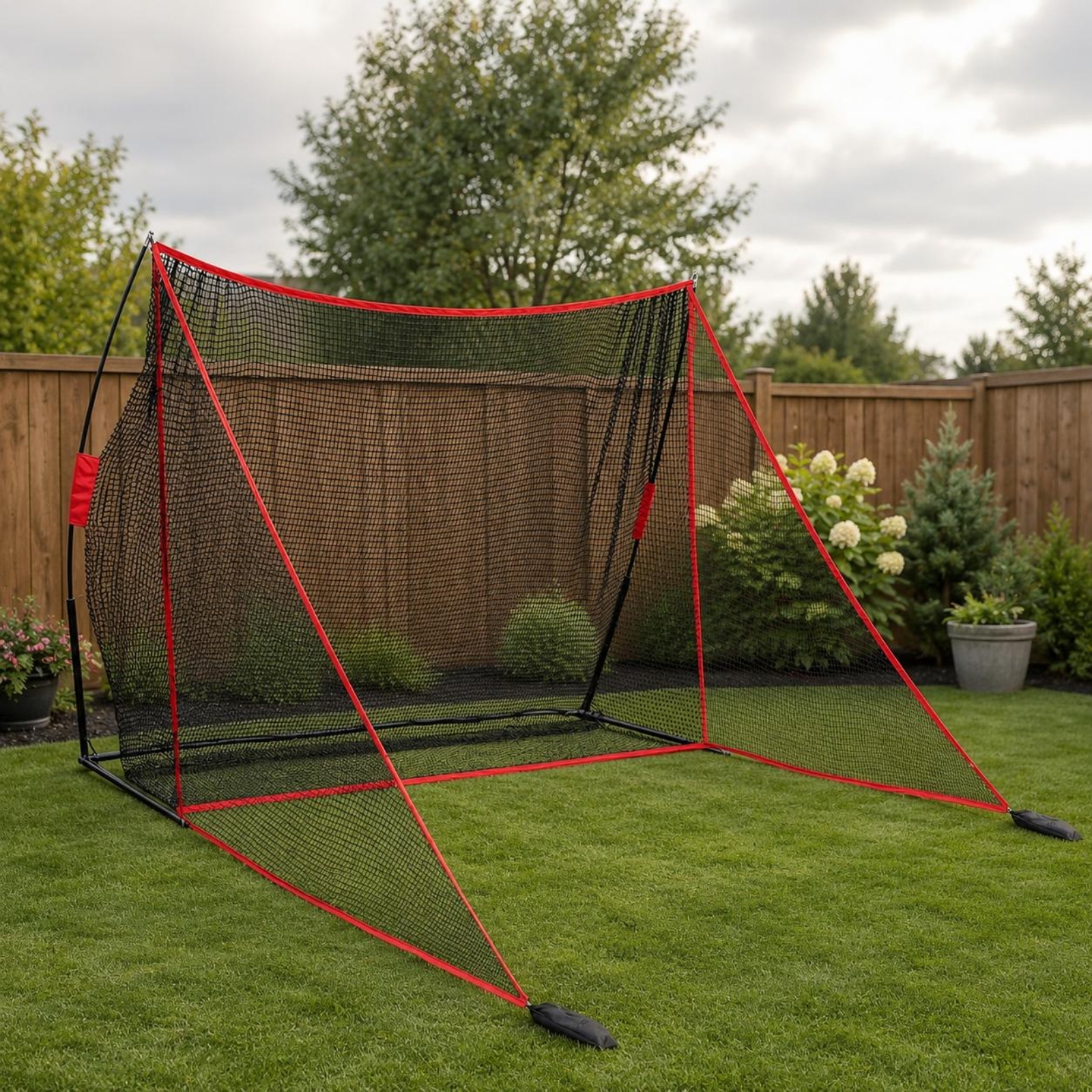Golf Hitting Net Red Trim Prac - đánh giá và giá Practice Net Hitting