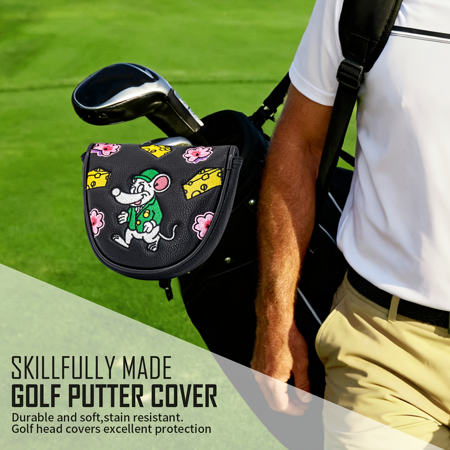 1pc Mouse Cheese Design Golf C - đánh giá và giá Golf Equipment Organizer