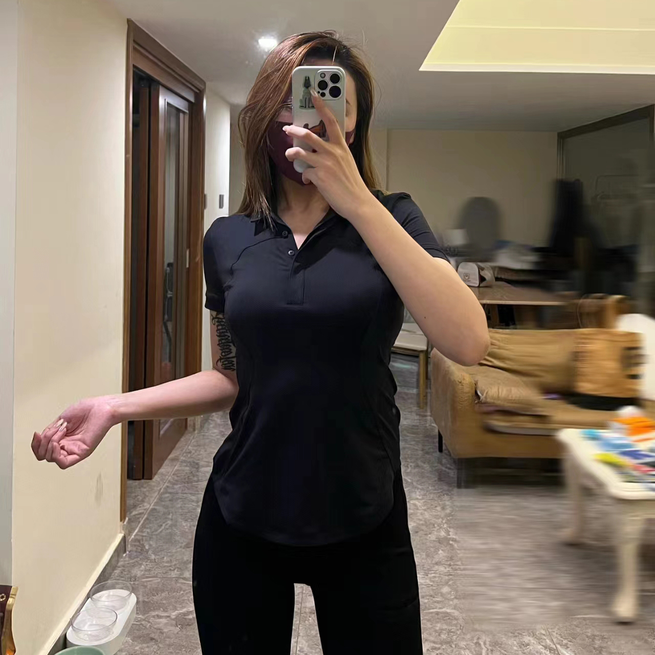 LULU FLORA Women's POLO shirt  - đánh giá và giá Golf Equipment Women