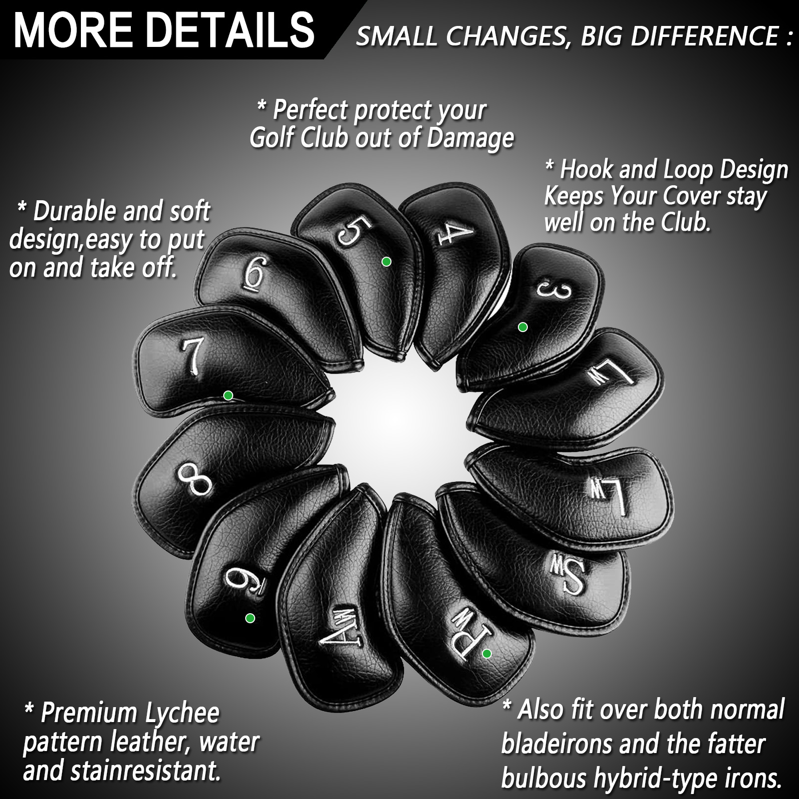 Premium Synthetic Leather Styl - đánh giá và giá Golf Equipment Organizer