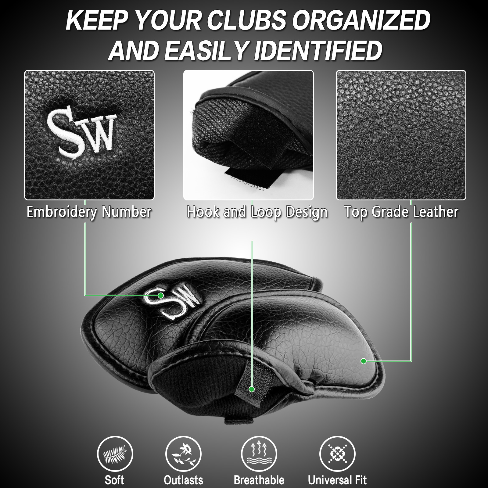 Premium Synthetic Leather Styl - đánh giá và giá Golf Equipment Organizer
