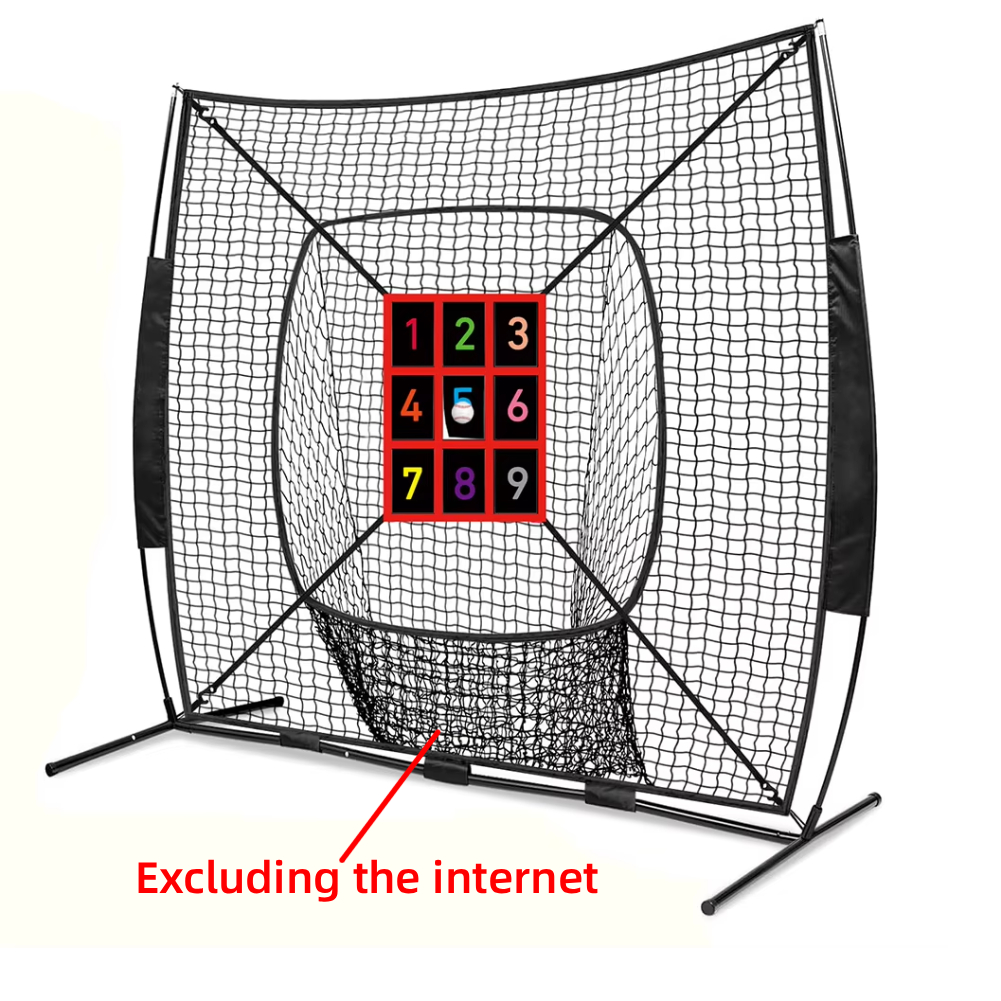 9-Section Numbered Strike Zone - đánh giá và giá Practice Net Hitting