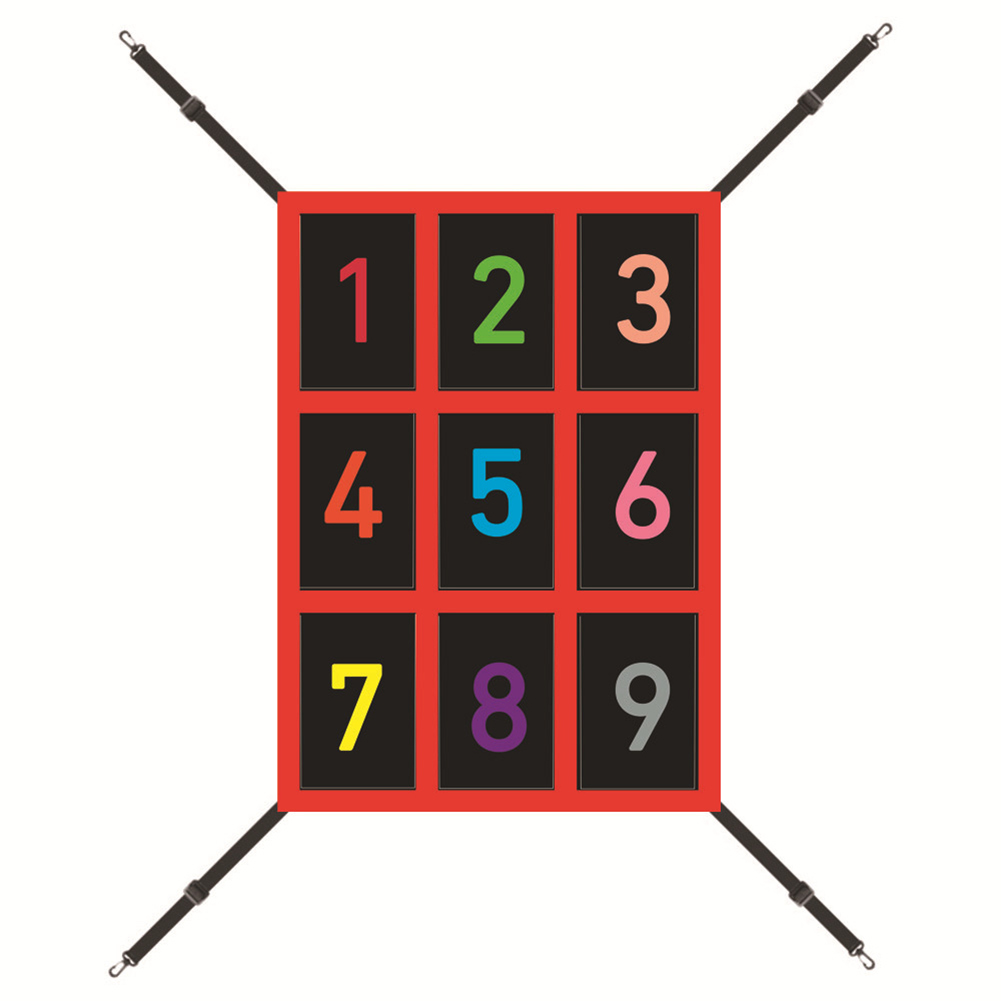 9-Section Numbered Strike Zone - đánh giá và giá Practice Net Hitting
