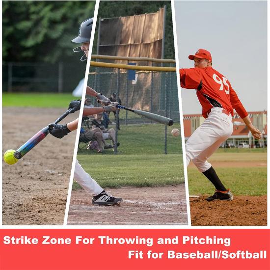 9-Section Numbered Strike Zone - đánh giá và giá Practice Net Hitting