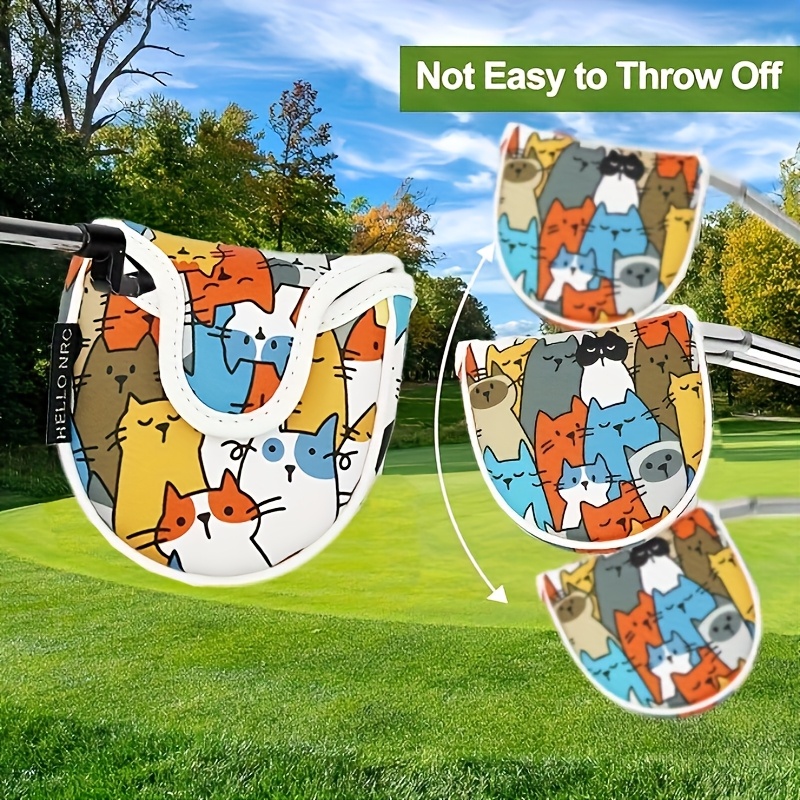 1pc Mallet Putter Head Cover B - đánh giá và giá Golf Equipment Organizer