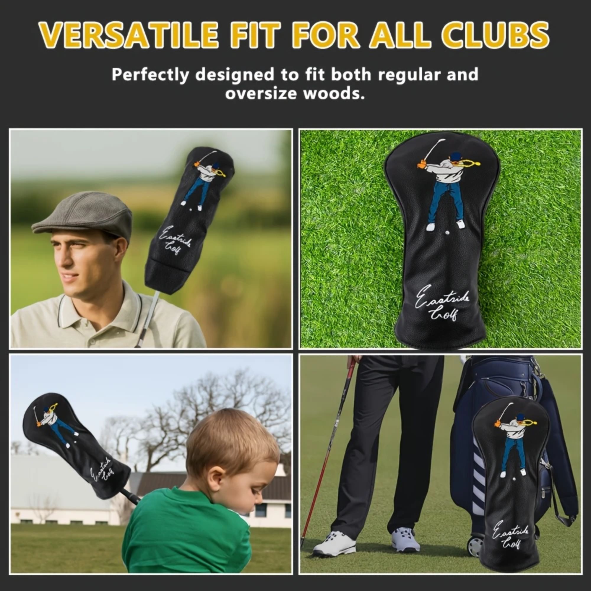 Golf Club Head Cover Durable S - đánh giá và giá Golf Equipment Organizer