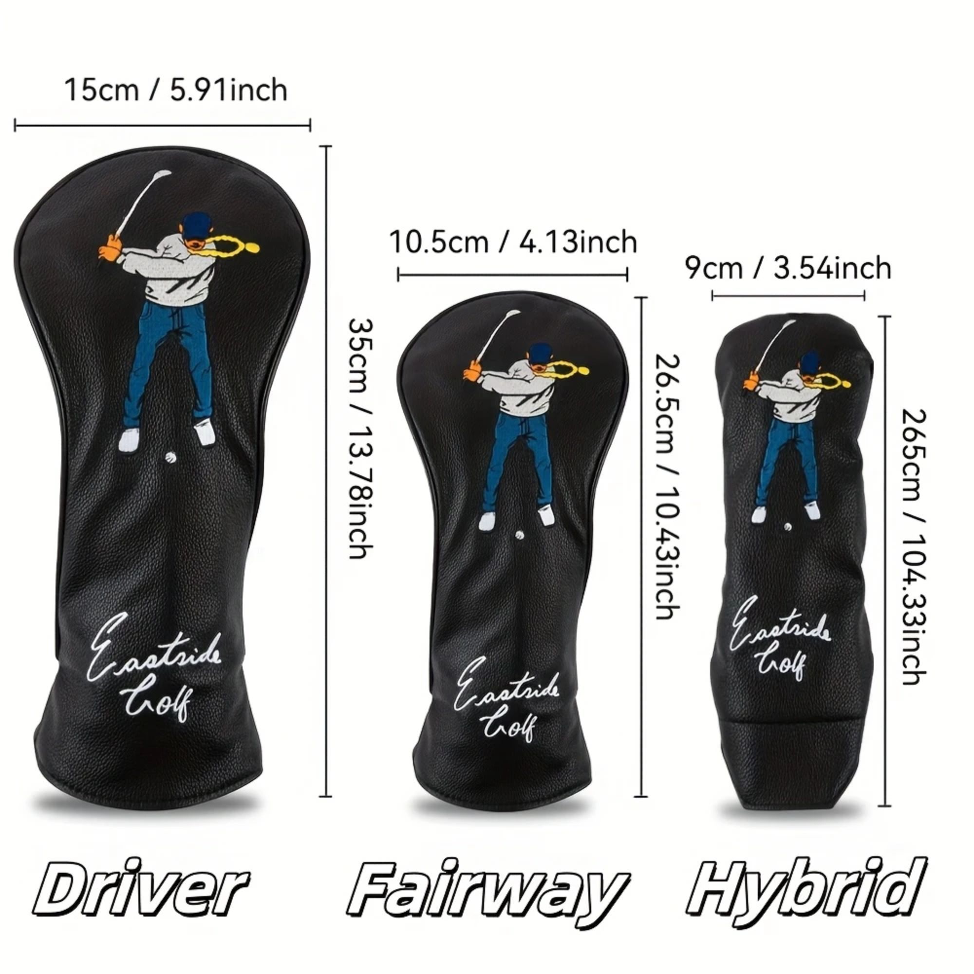 Golf Club Head Cover Durable S - đánh giá và giá Golf Equipment Organizer