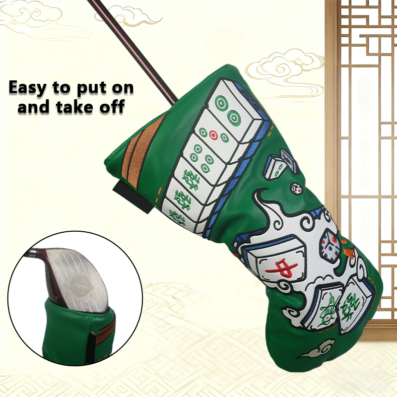 Golf Club Cover, Mahjong Style - đánh giá và giá Golf Equipment Organizer